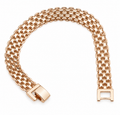 Gold X-link Bracelet 20cm (10/12mm width)