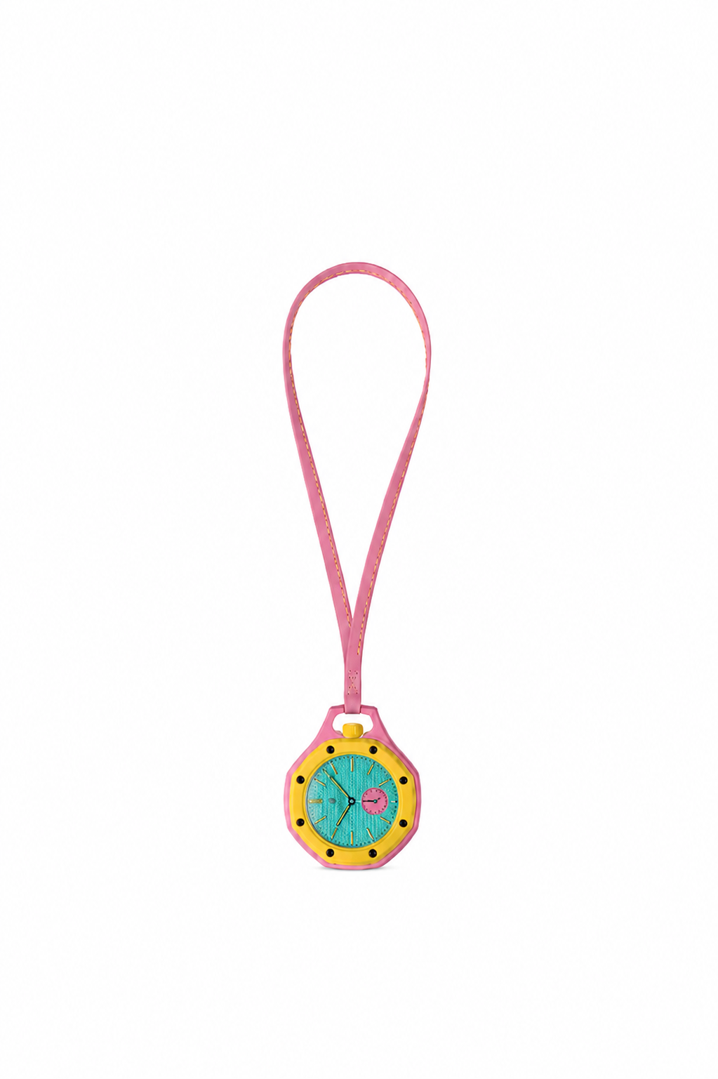 AP x Swatch Royal Pop “3 O’Clock” Pink & Yellow Mechanical Watch / OTG ROZ