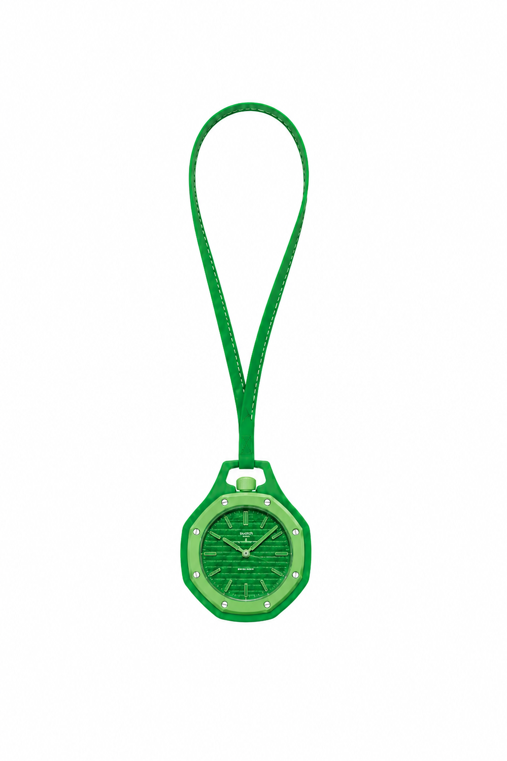 AP x Swatch Royal Pop “12 O’Clock” Mechanical Watch / GREEN EIGHT