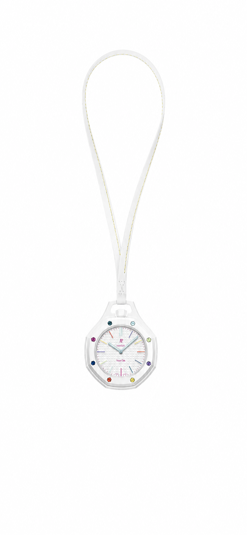 AP x Swatch Royal Pop 12 O’Clock” Mechanical Watch / HUIT BLANC